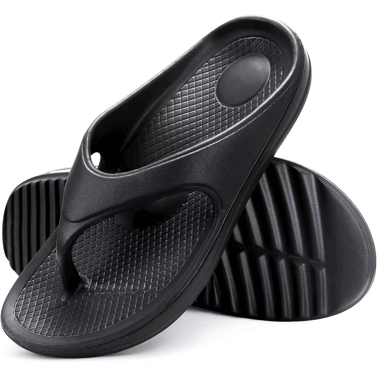 Cushioned Sole Women's Flip Flops with Arch Support for Summer