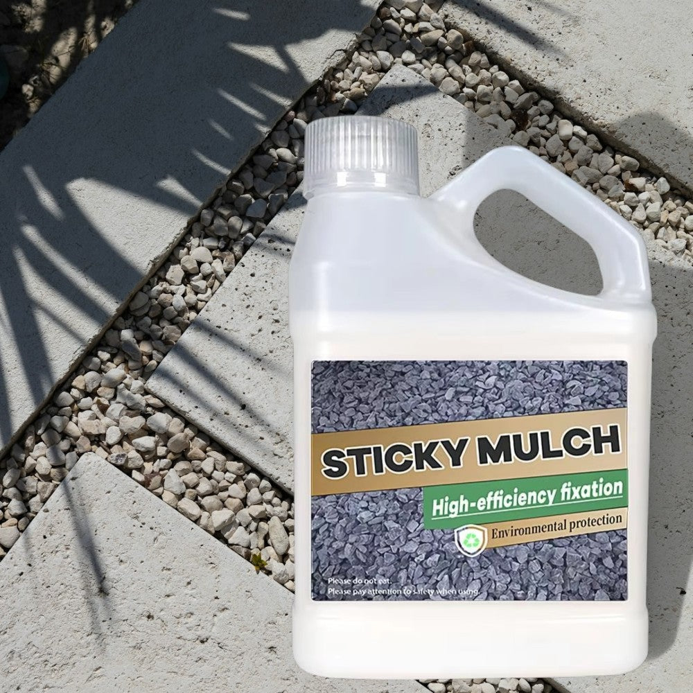 Landscape Adhesive for Mulch, Gravel & Sand - 500 g, Rainproof, 8-12 m² Coverage