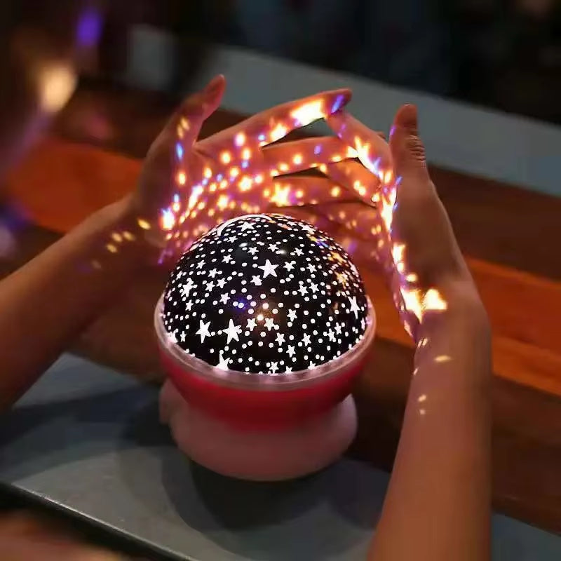 LED Projector Night Light – Starry Sky for Children's Room and Bedroom
