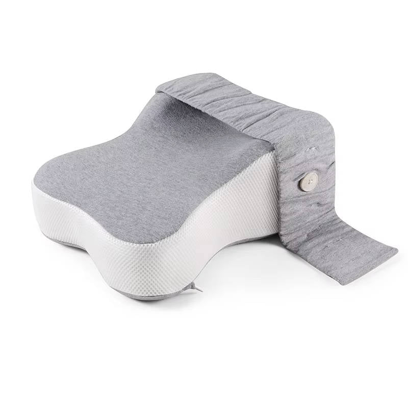 Memory Foam Knee and Side Sleep Comfort Pillow with Adjustable Support