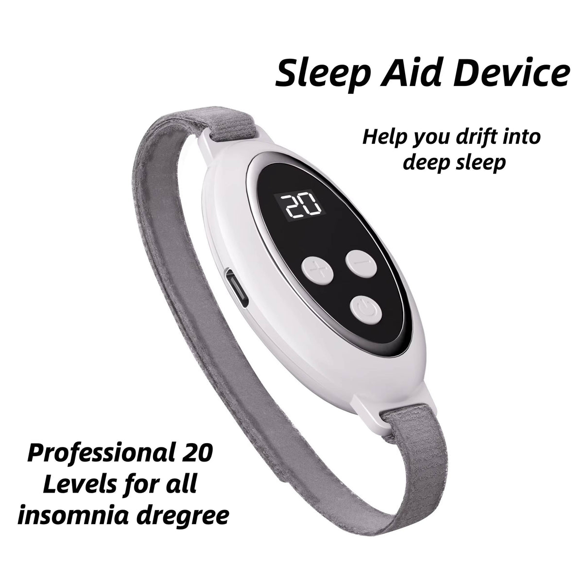 Portable Microcurrent Device with Two Modes and Adjustable Intensity