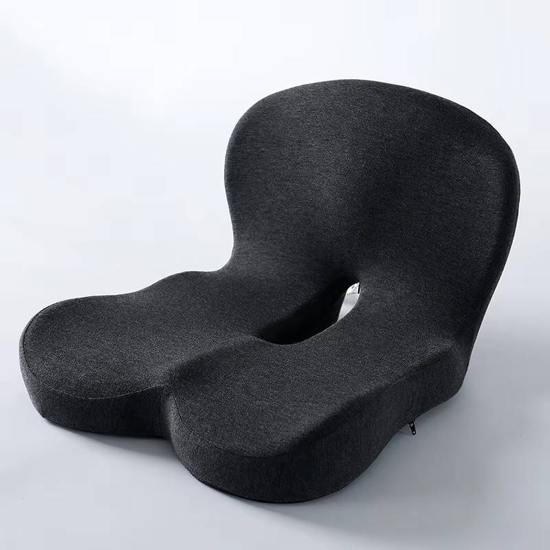 Contoured Support Seat Cushion in Memory Foam for Office and Car Chairs
