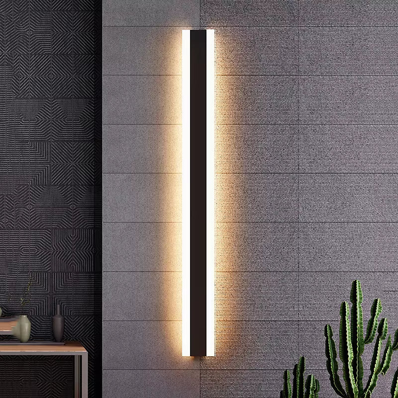Vertical or Horizontal Slim LED Wall Light for Indoor and Outdoor Use – 5 Heights