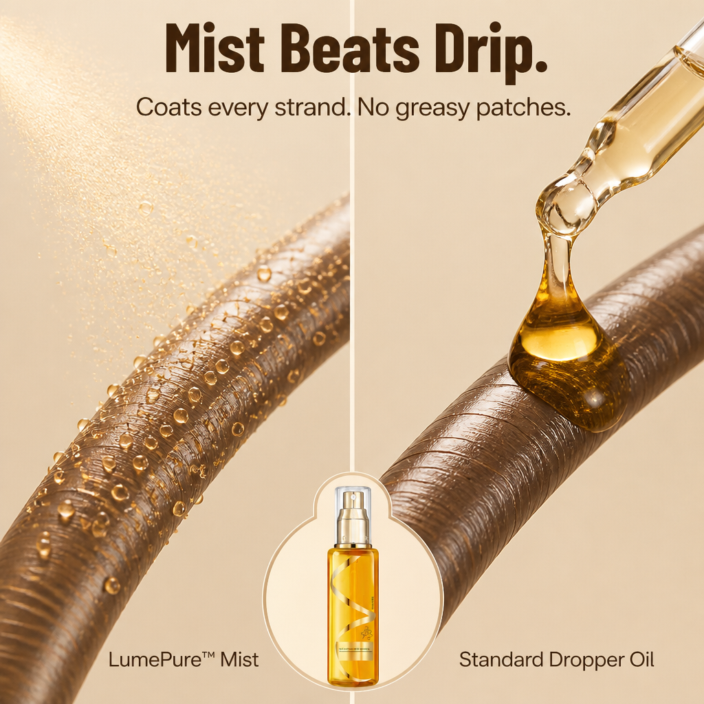 LumePure™ — Spray Your Hair Silky Smooth in Just Three Seconds
