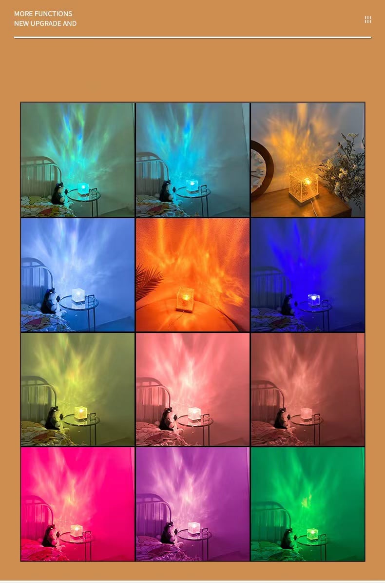 Glareva™ Prism Lamp — Transform Your Room Into a Cozy Sanctuary of Soothing Light