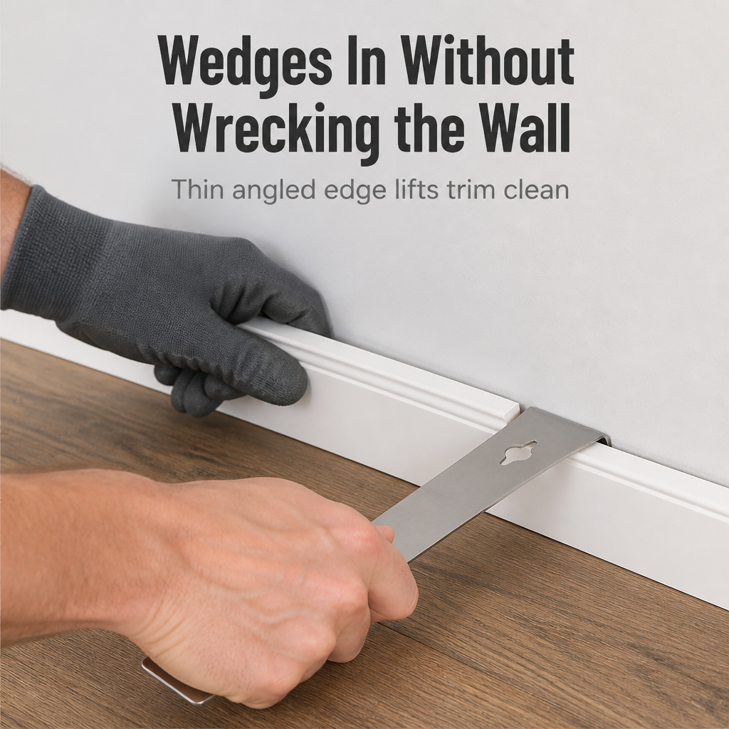 TitanEdge™ — Scrape, Pry & Pull Nails Clean With One Slim Steel Bar