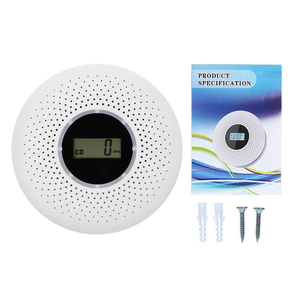 Smoke & Carbon Monoxide Alarm | Dual Sensor System | Loud Warning | AirSecure