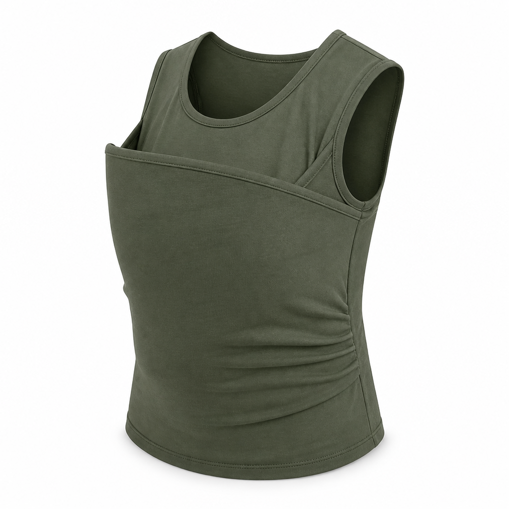 Breathable Stretch Ergonomic Slip-On Baby Wrap T-Shirt