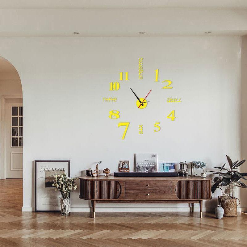 Modern Design Wall Clock – Silent and Noise-Free