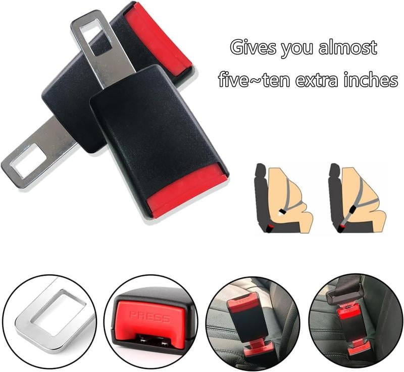 Stainless Steel Clip Seatbelt Extension