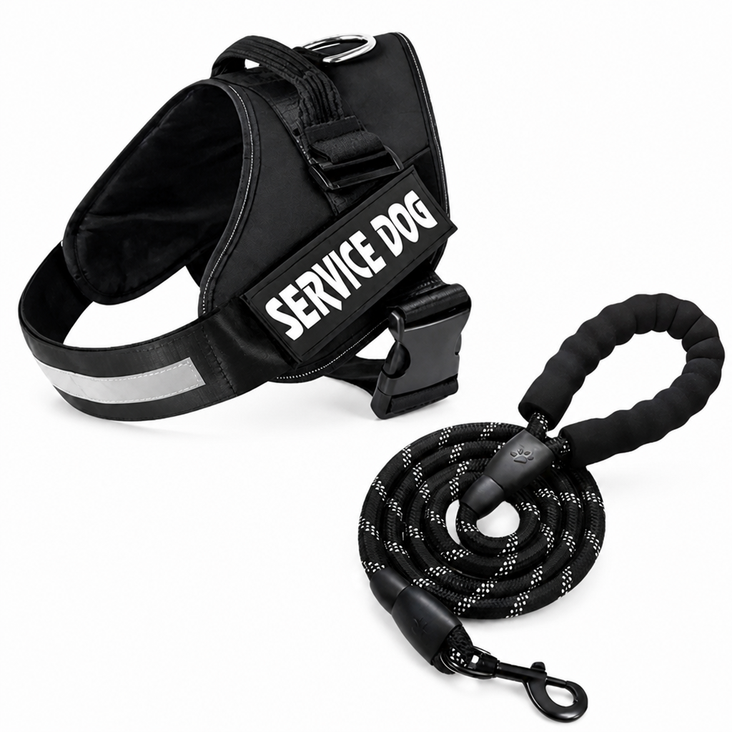 Adjustable No-Pull Front-Clip Dog Harness (Custom Engraving)