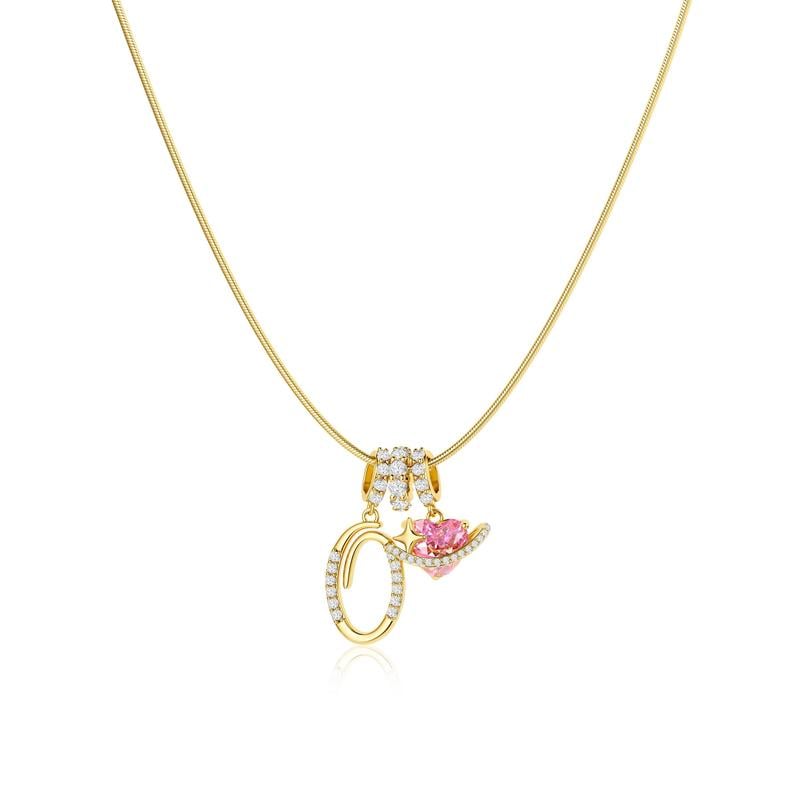LuminaCharm™ 3-Layer Initial Pendant Necklace — Carry Your Unique Story with Effortless Glam and Confidence