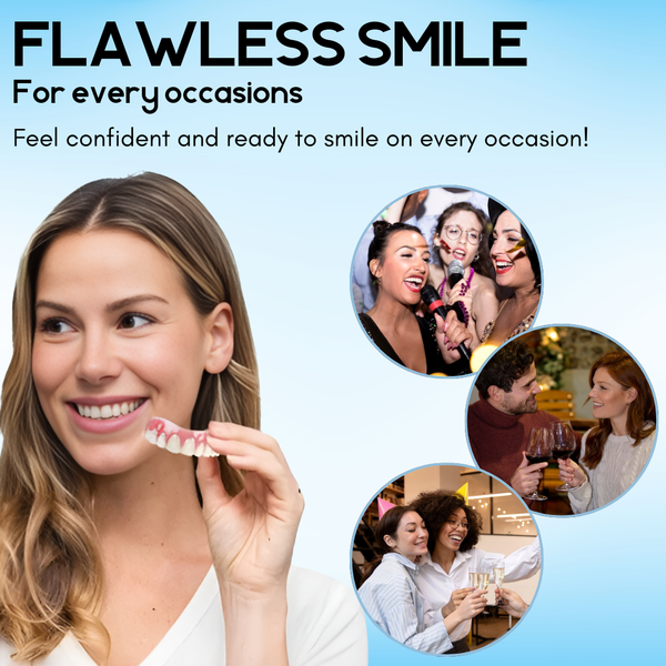 SilqSnap™ — Feel the Freedom of Dentures That Fit Like They Were Made for You