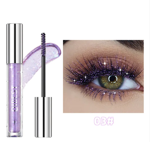 GlimmerAura™ Diamond Mascara — Unleash Dazzling Lashes That Own Every Moment