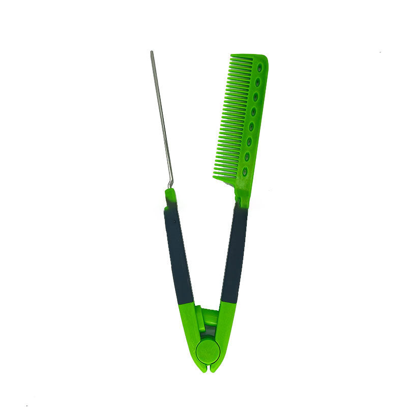 Smoothing V-Shape Hair Comb - Tangle-Free and Gentle on Hair