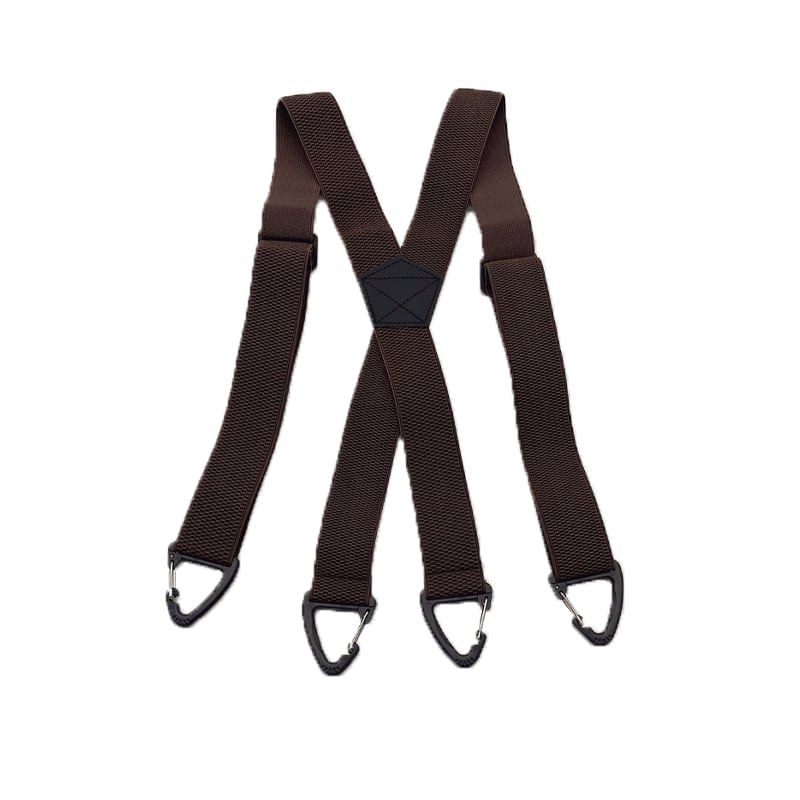 Adjustable Non-Slip Suspenders with Four Clips