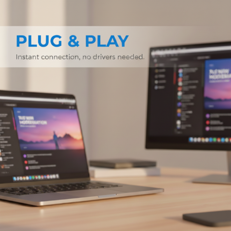 VistaCast™ — Cut the Cords and Command Your Screen with Instant, Crystal-Clear Freedom