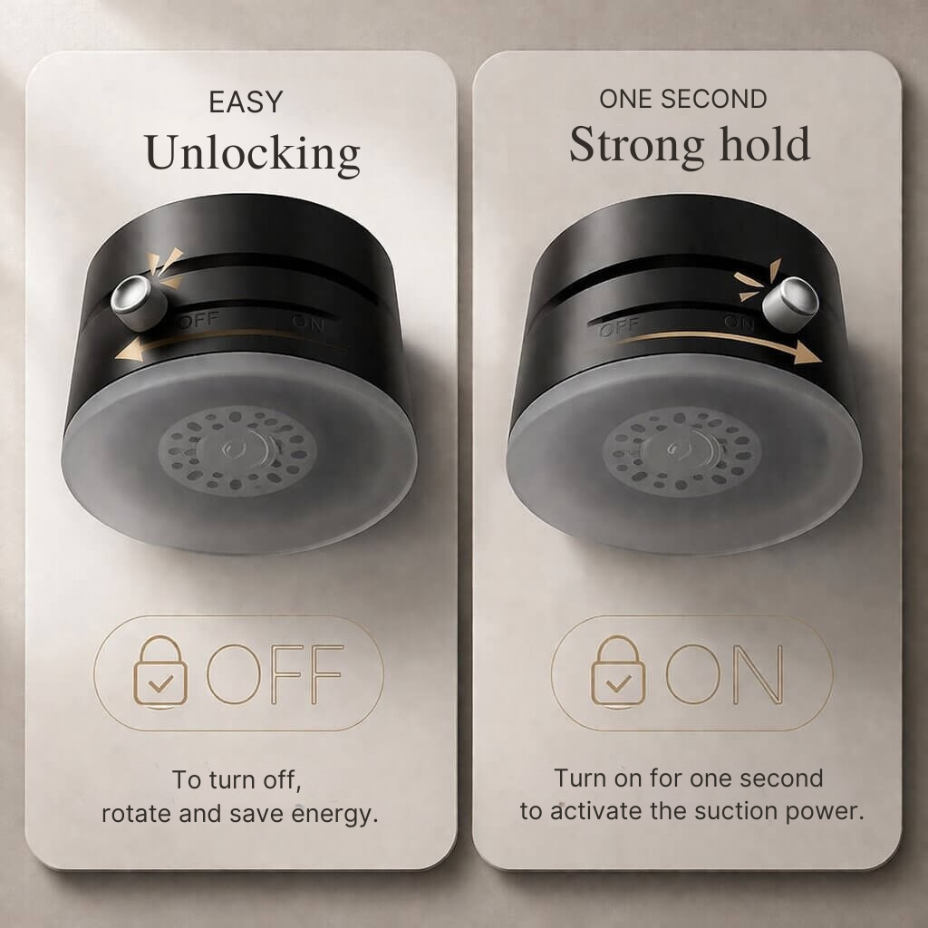Car Phone Mount with Suction Base | Magnetic Grip | Flexible, Rotatable, and Foldable | Magnevo