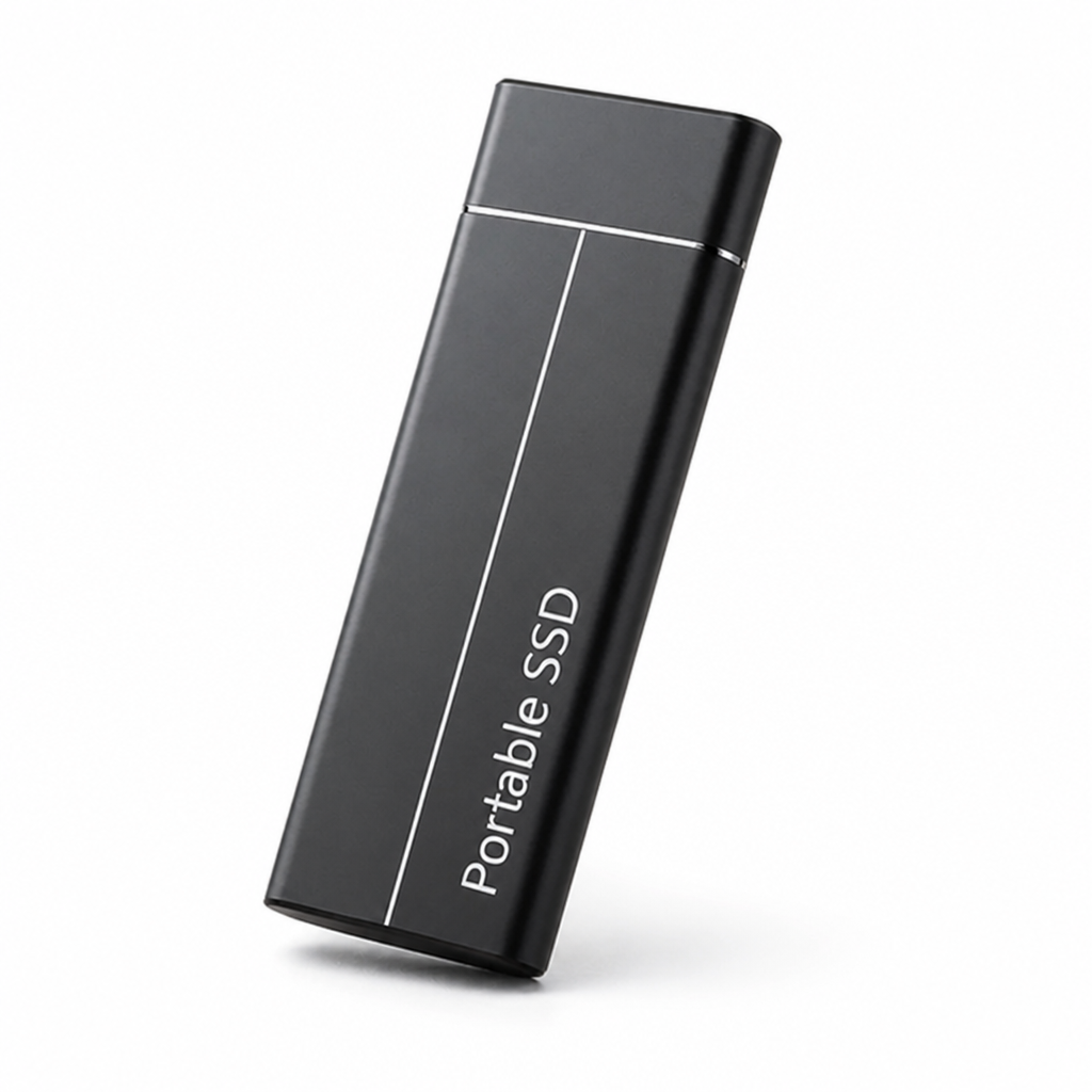 Aluminum High-Speed USB-C Portable SSD (Up to 30TB)