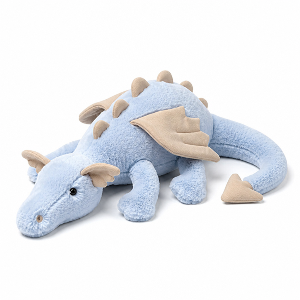 Huggable Plush Beaked Dragon Toy (Multiple Sizes)