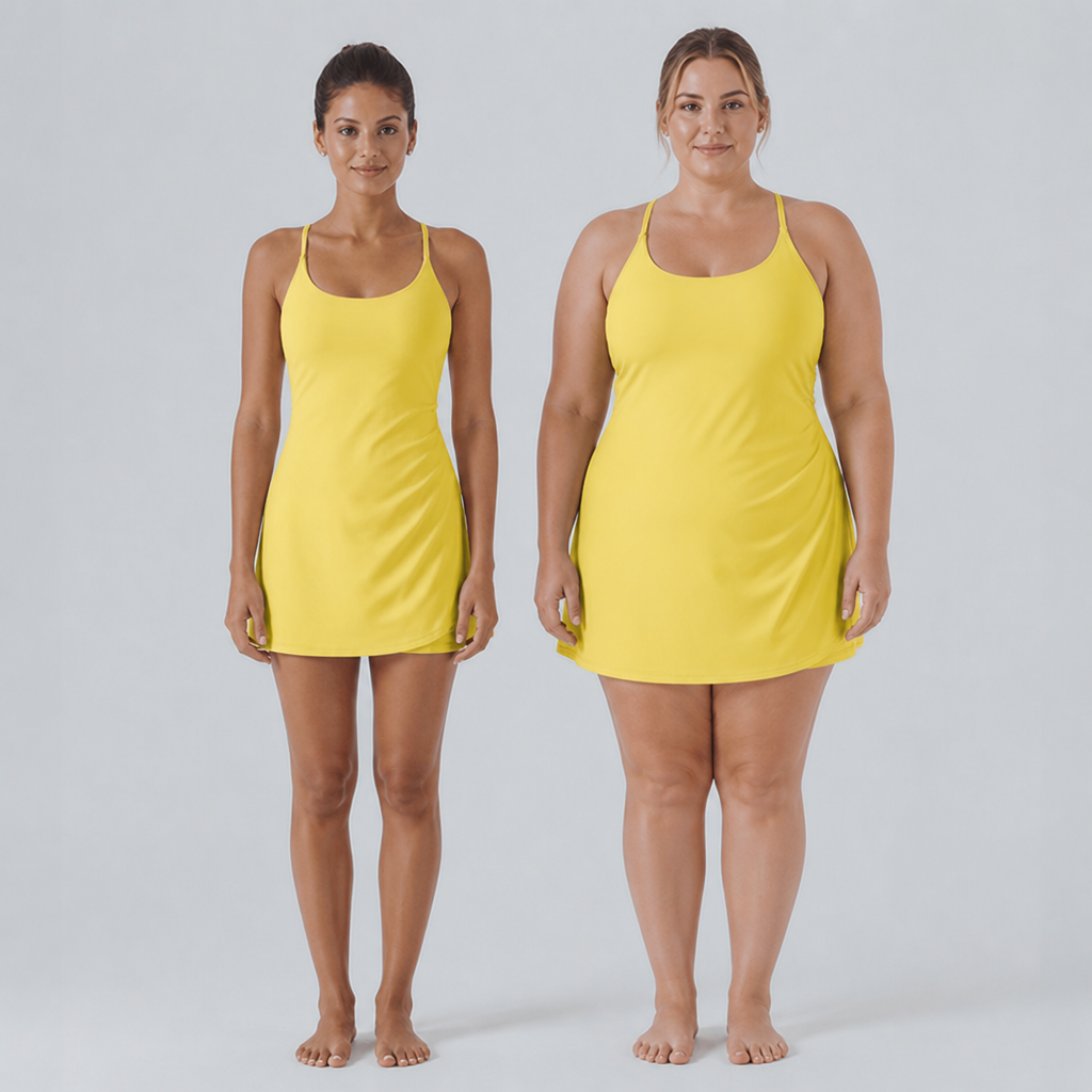 RadiantPace™ Athletic Dress — Unleash Total Confidence with Built-In Freedom and Flawless Comfort