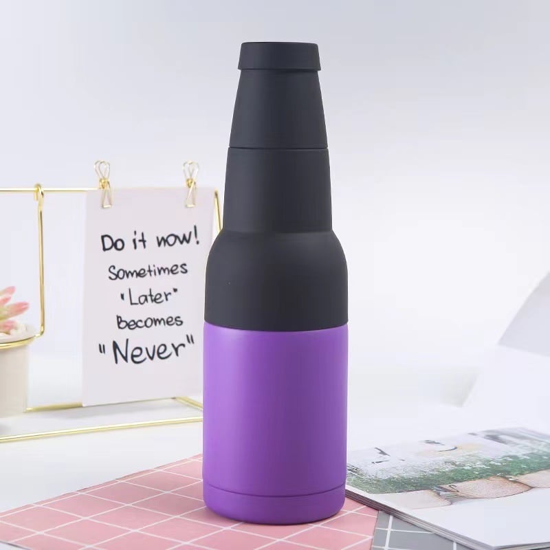 Vacuum Insulated Drink Holder for Cans – Stainless Steel Design