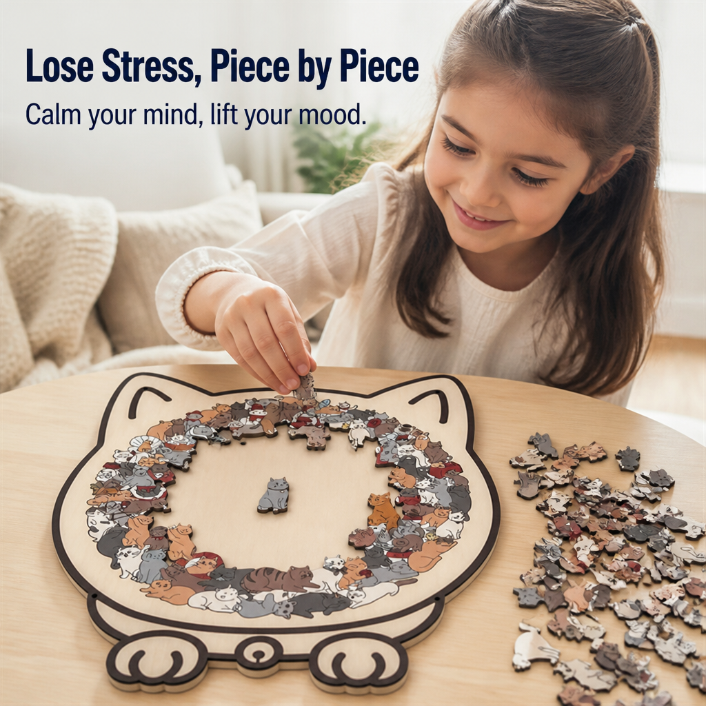 SereniPaws™ — Melt Stress Away with Every Touch of Calm, Cat-Shaped Artistry