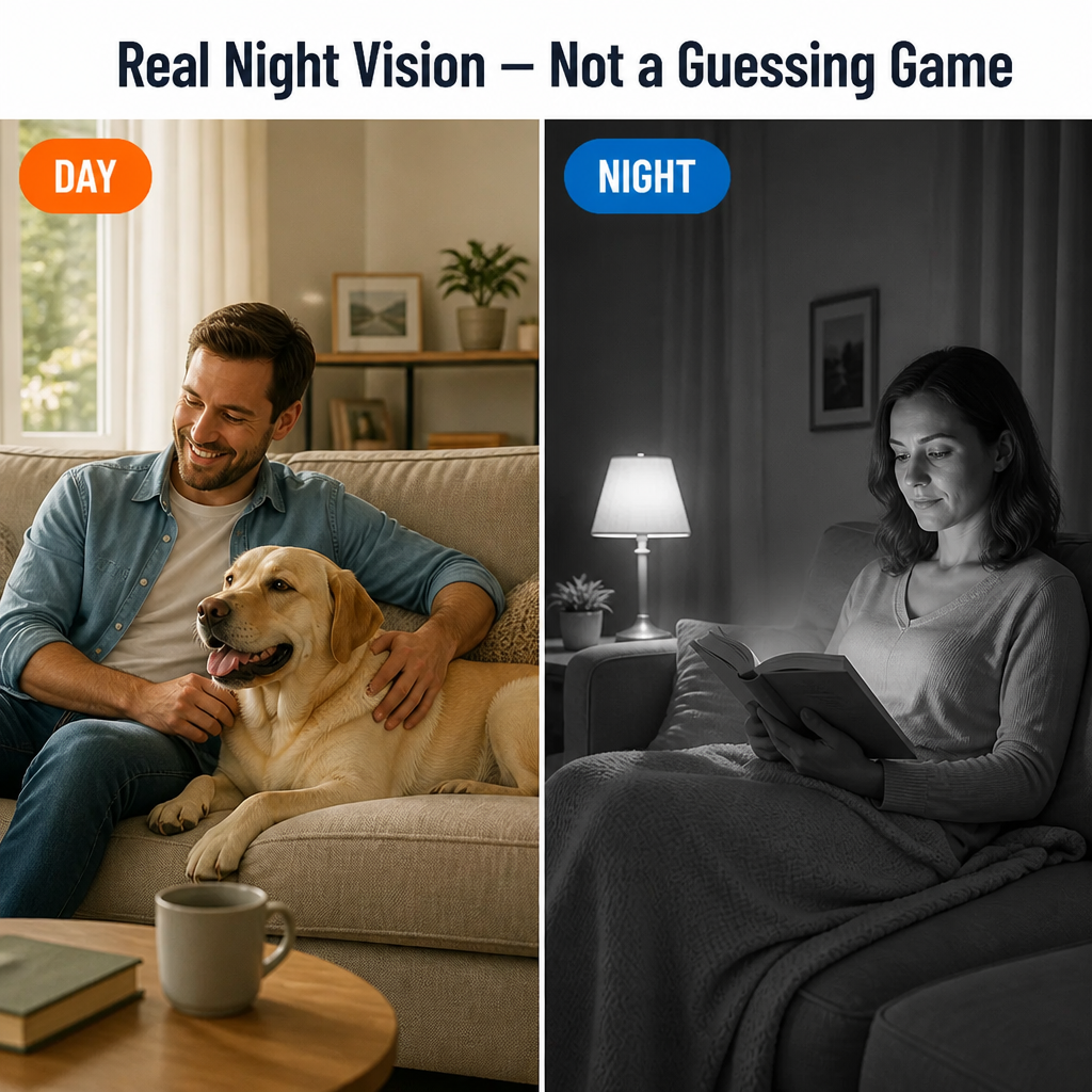 SecureVue™ — Monitor Every Room via Your Phone, Even Offline