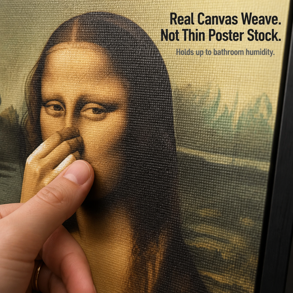 LaughVibe™ — Hang The Bathroom Gag Your Guests Can’t Stop Chatting About
