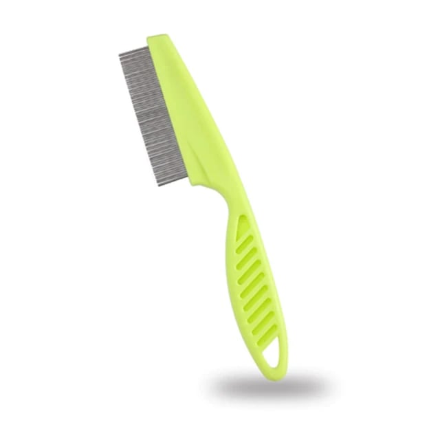 Stainless Steel Tooth Pet Grooming Comb for Gentle Coat Care