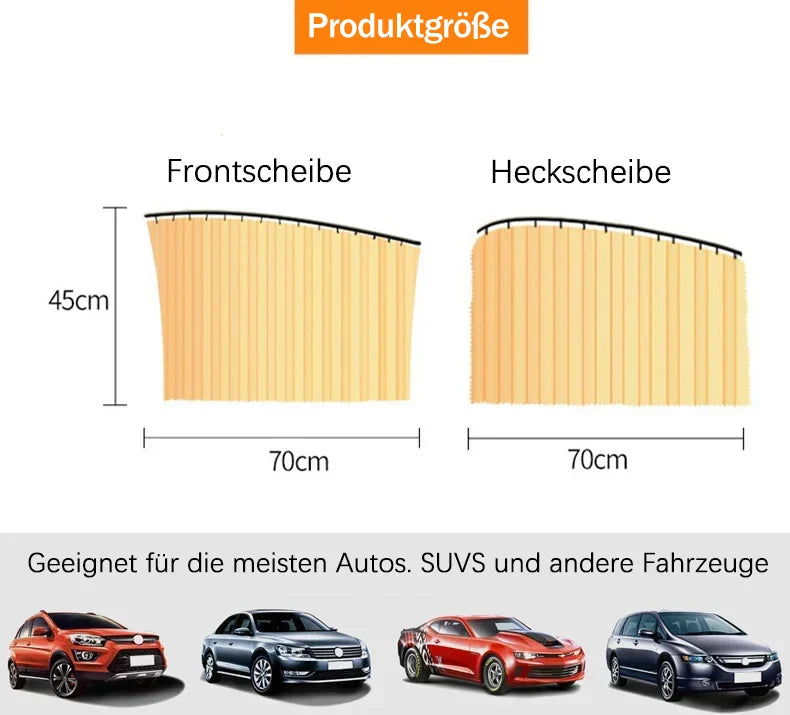 UV Blocking Magnetic Sunshade for Car Side Windows