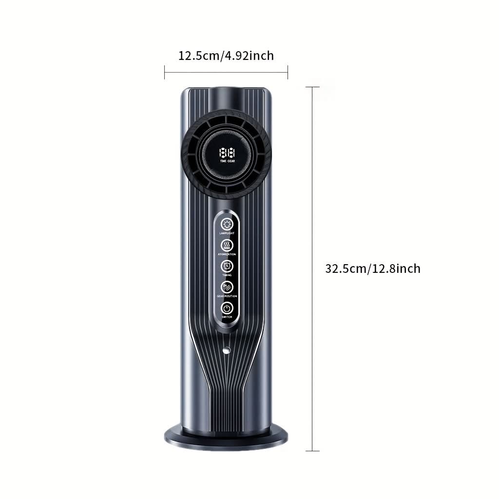 Portable USB Fan with Humidifier – 6-Speed Quiet Air Cooler for Desk