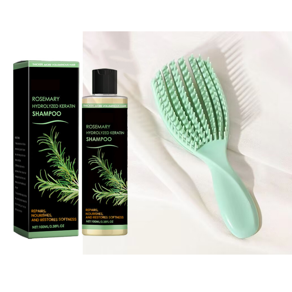 RevitaVibe™ Keratin Boost Shampoo — Unlock Thicker, Stronger Hair That Commands Attention