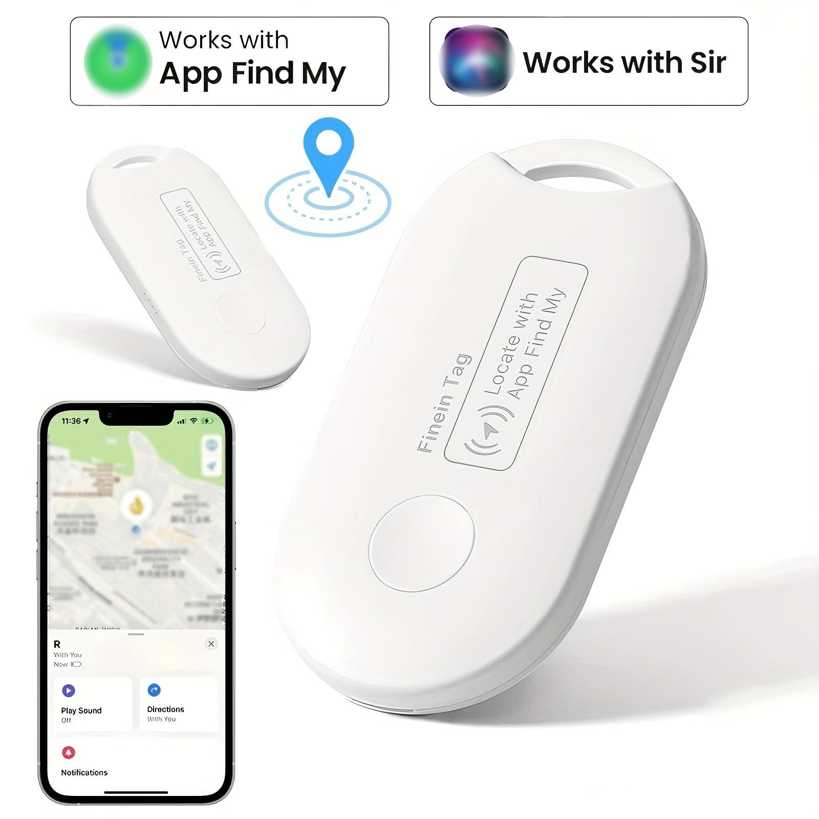 Smart GPS Tracker for Keys, Wallets, and Important Items