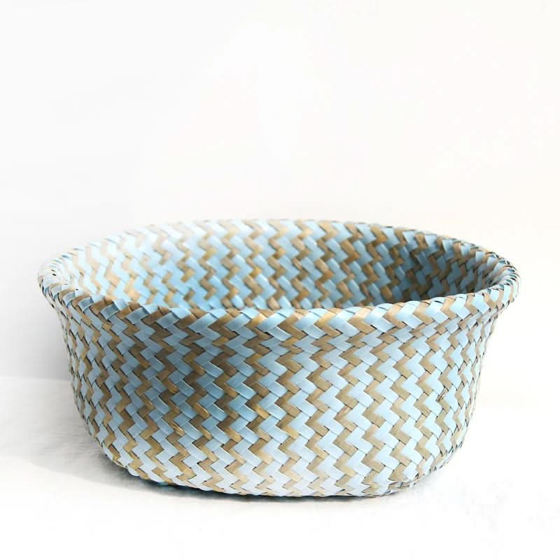 Wicker Storage Basket - Bohemian Style Organizer