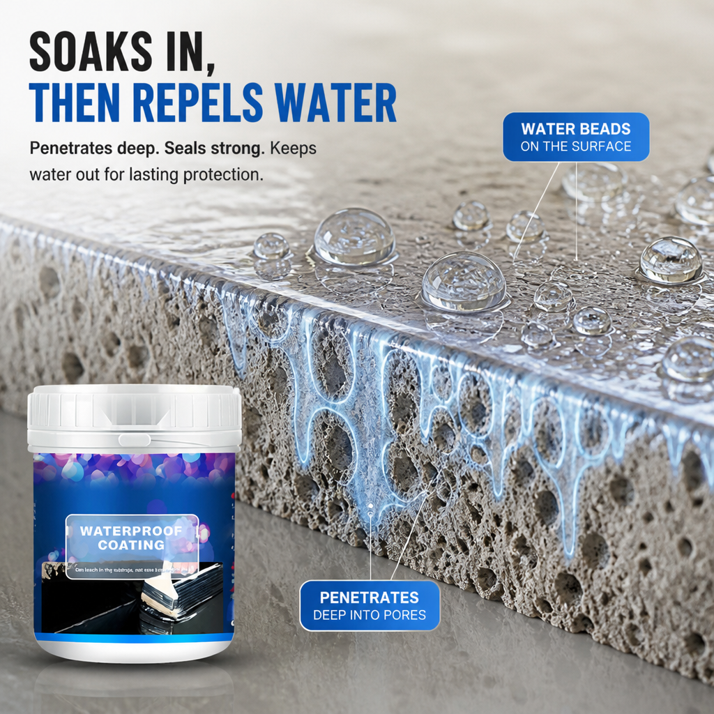 HydraSeal™ Barrier — Soak In, Seal Tight & Stop Leaks Before They Spread