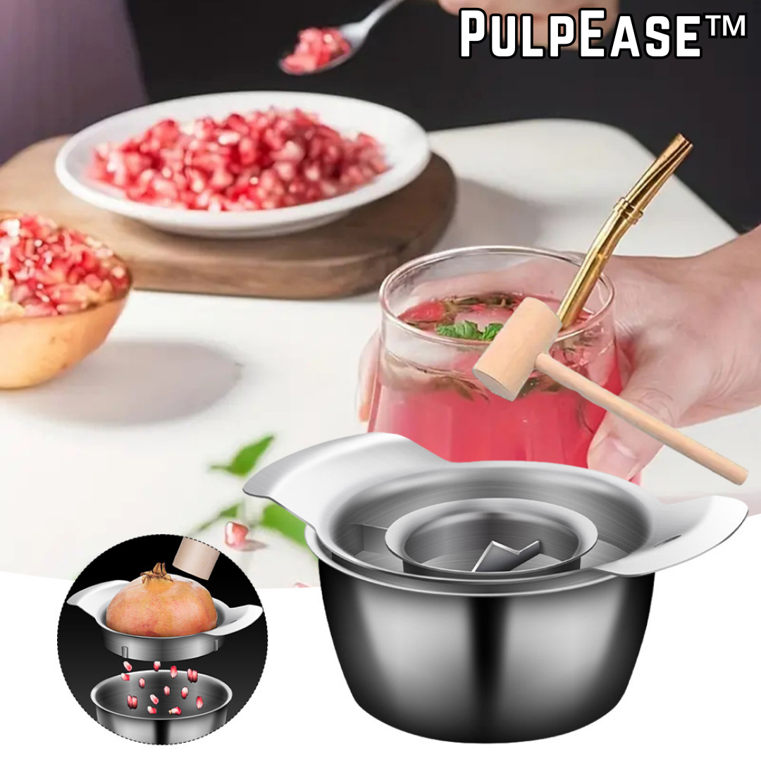 Pomegranate | Deseeding Kit | Clean and Mess-Free | PulpEase
