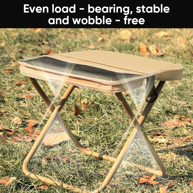 Portable Chair and Foldable Stool Backpack for Fishing and Camping