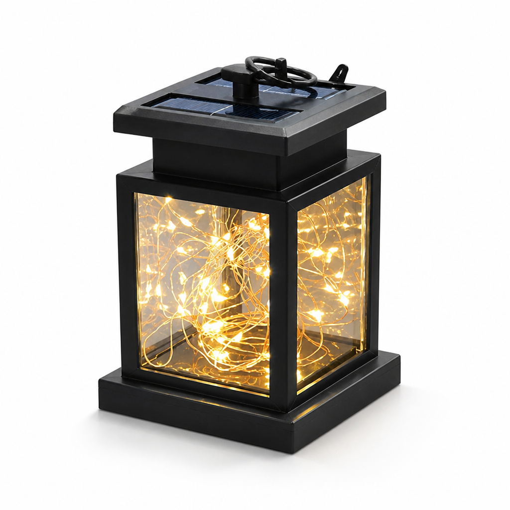 Solar-Powered Star Lantern (Outdoor Hanging)