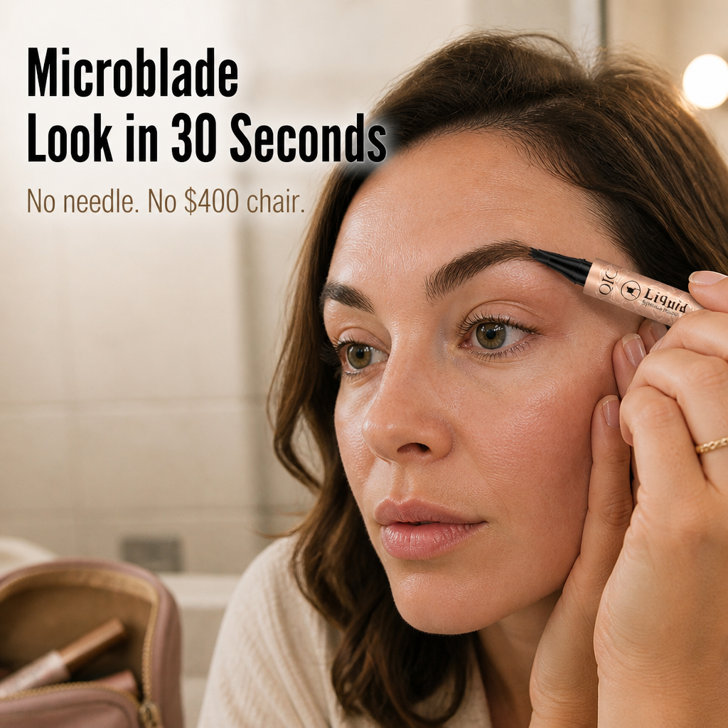 ArcenaBrow™ — Achieve the Microblade Effect in 30 Seconds, Needle-Free