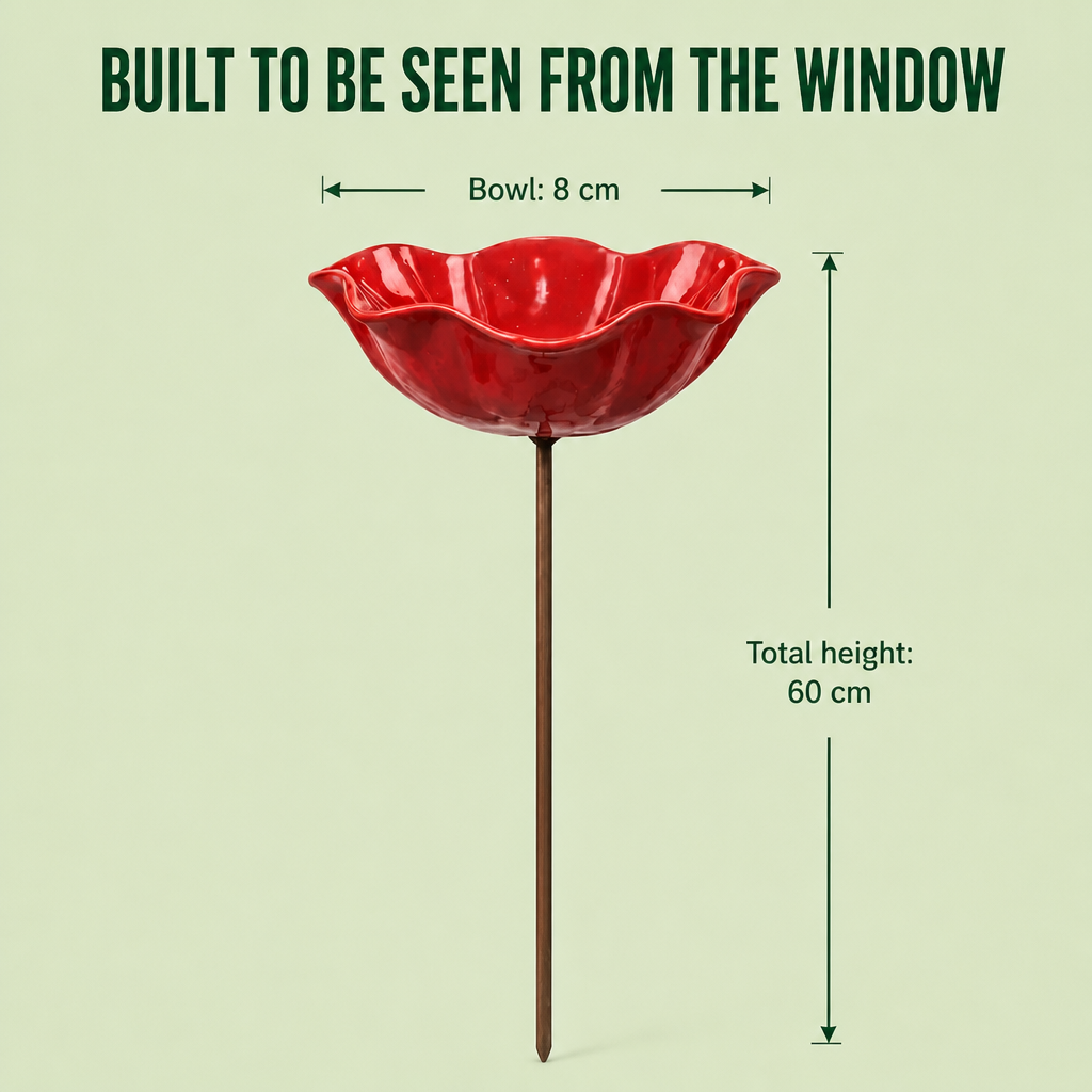 GardenLure™ — Attract Birds, Bees & Butterflies to a Secure Spot for Water