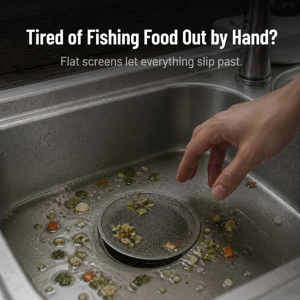 AuraShield™ — Catch Every Scrap and Keep Your Drain Flowing Clog-Free