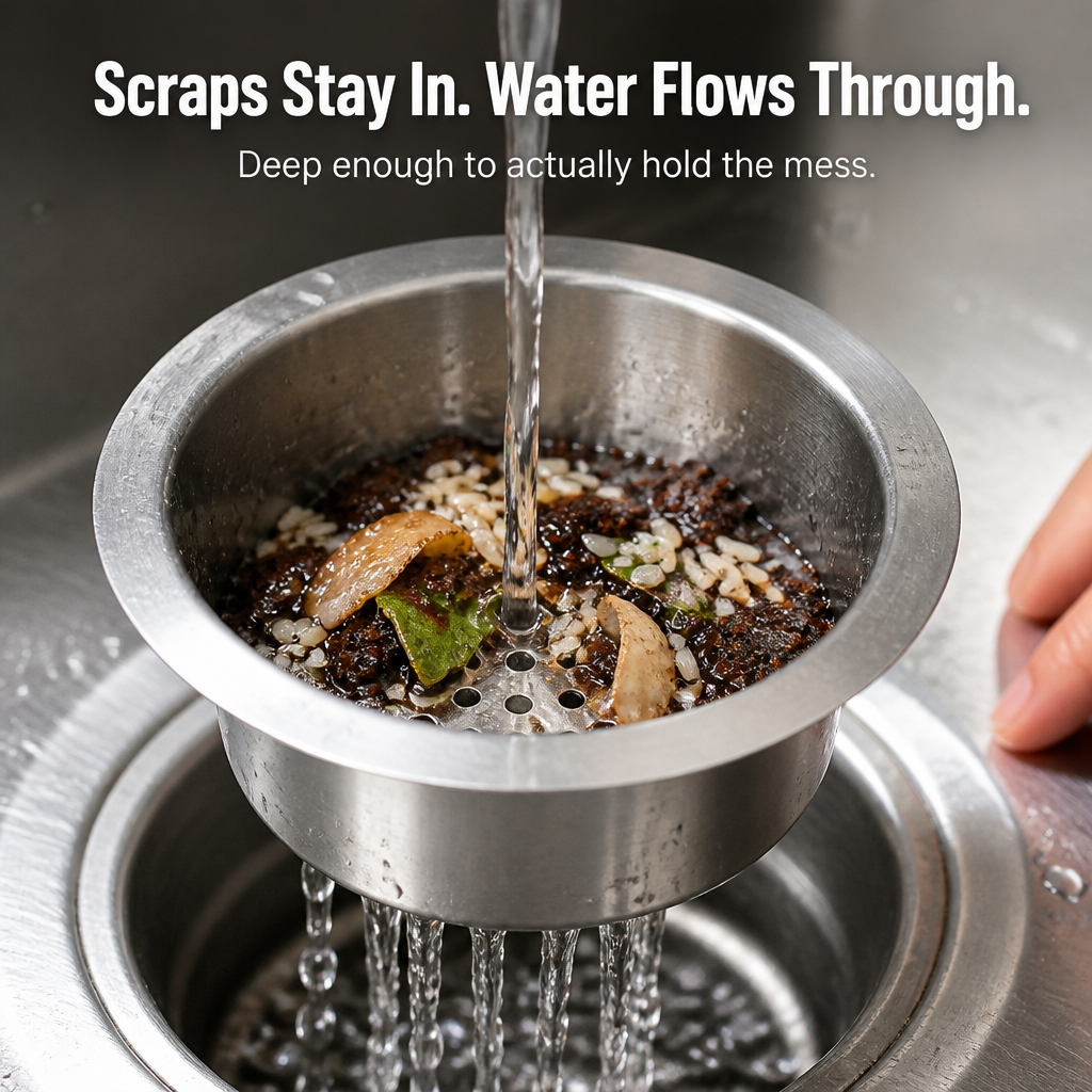 AuraShield™ — Catch Every Scrap and Keep Your Drain Flowing Clog-Free