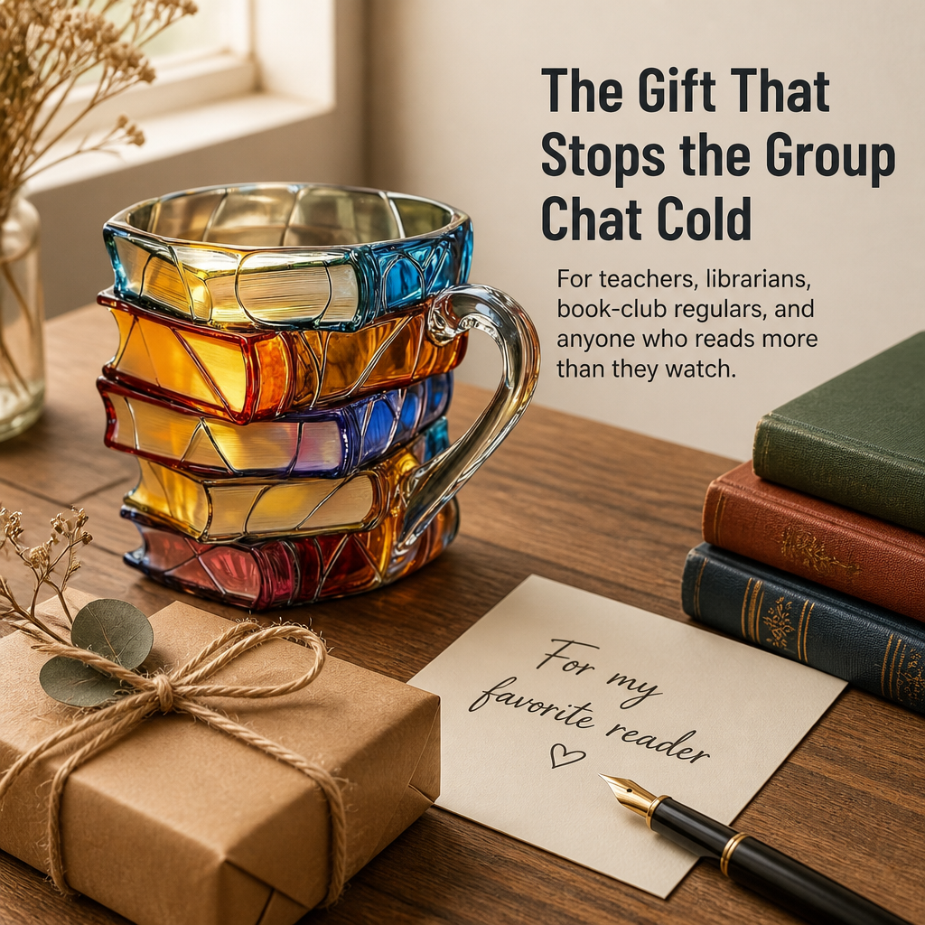 LumiTale™ Mug — Turn Every Sip into a Radiant Celebration of Your Bookish Soul