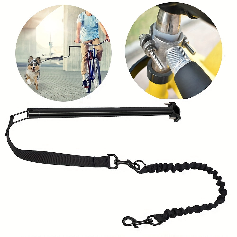 Shock Absorbing Dog Leash for Biking