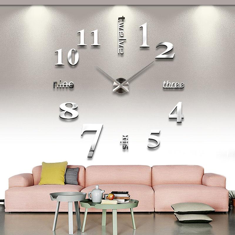 Modern Design Wall Clock – Silent and Noise-Free