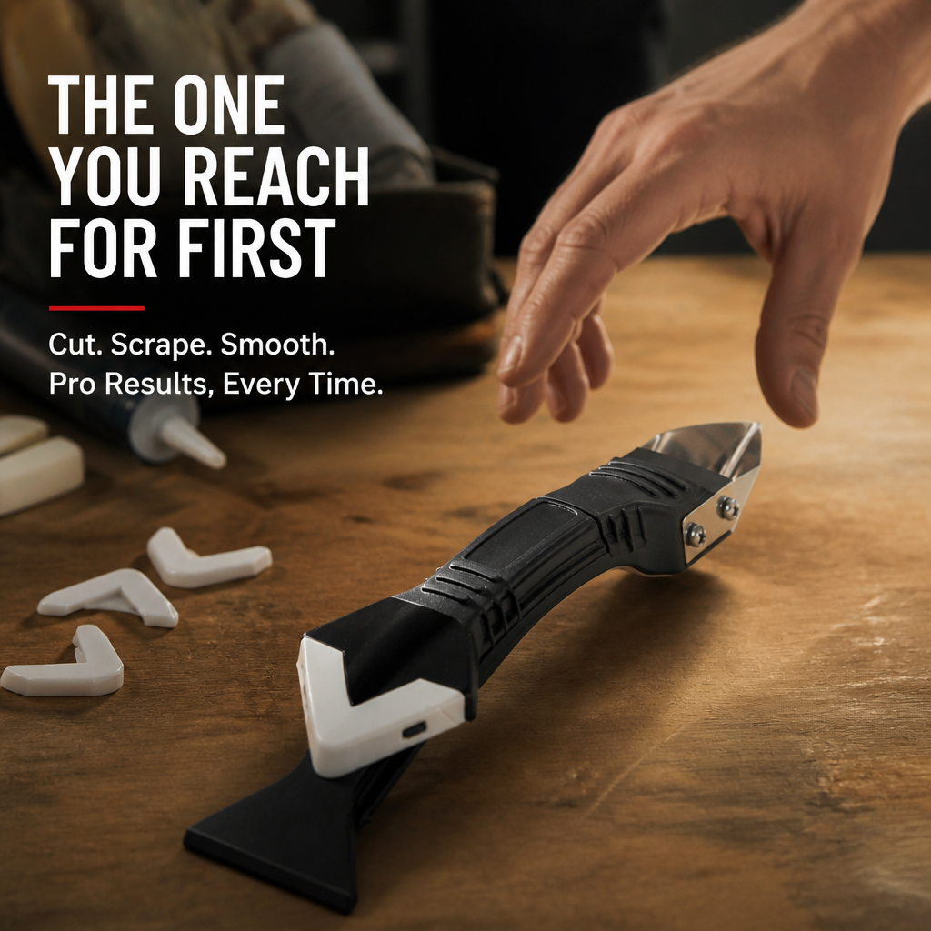 SealCraftPro™ — Slice Through Caulk Chaos for Perfect, Pro-Level Edges Every Time