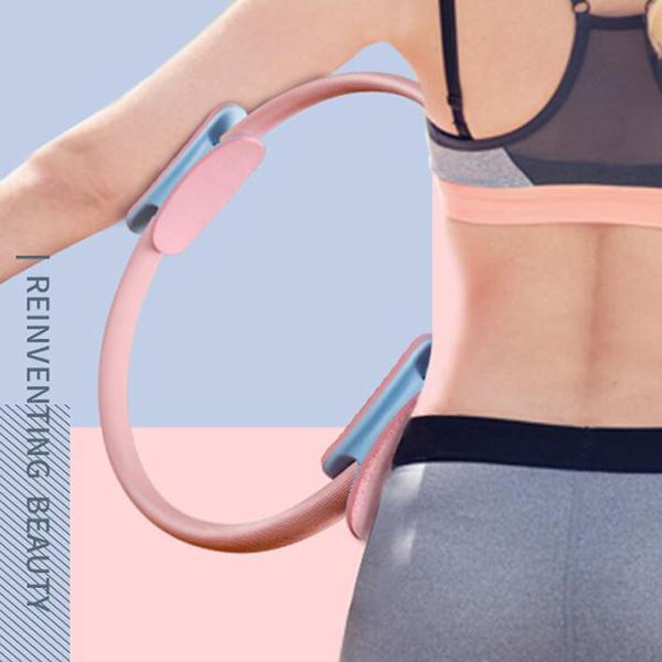 Padded Handle Pilates Circle – Strength and Posture Training Tool