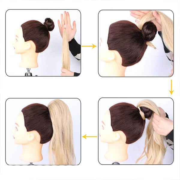 Twist Hair Tool for Instant Volume and Hold - Elevate Your Ponytail