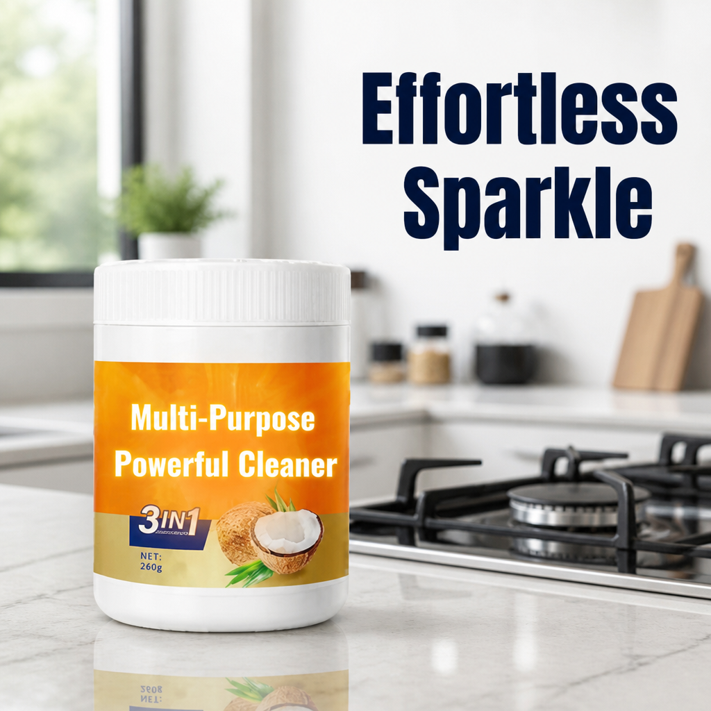GreaseBeGone™ — Effortless Sparkle and Safety for Your Whole Kitchen